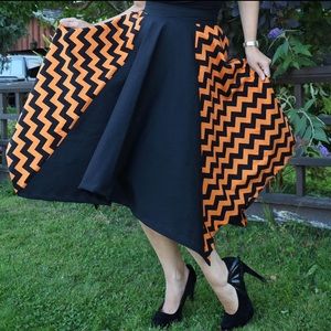 Handmade Handkerchief Halloween skirt